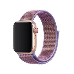 Řemínek iMore NYLON Apple Watch Series 9/8/7 41mm - Šeříkově modrý