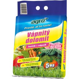 AGRO Vápnitý dolomit 5 kg Vápnitý dolomit 5 kg 000358