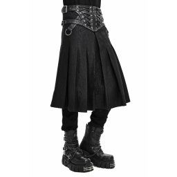 kilt pánský DEVIL FASHION - Beowulf' Punk Leather - SKT108