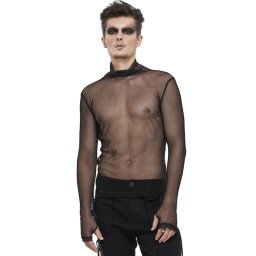 tričko pánské s dlouhým rukávem DEVIL FASHION - Luminaire - TT188
