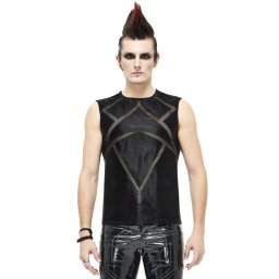 tílko pánské DEVIL FASHION - Patchwork - TT161