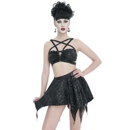 plavky dámské DEVIL FASHION - Pentagram Embossed - SST020