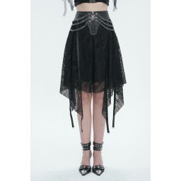 sukně dámská DEVIL FASHION - Punk Irregular - SKT168
