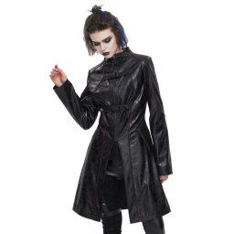 kabát dámský DEVIL FASHION - Irregular - CT21301