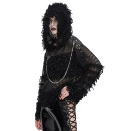 svetr dámský DEVIL FASHION - Plush Patchwork - SR014