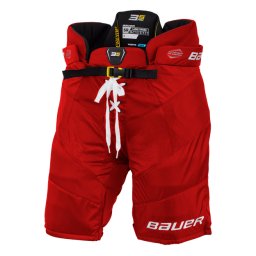 Hokejové kalhoty Bauer Supreme 3S Pro INT (1058604) červená INT L = výška postavy 165 - 175cm