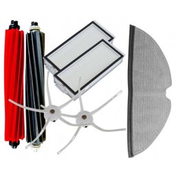 7ks Kartáče, HEPA filtry a mop pro ROBOROCK Q5 Pro/+, Q8 Max/+, sada