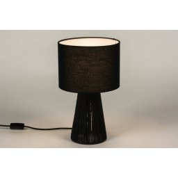 Stolní lampa Marlenn Sail Nero