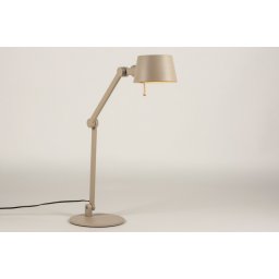 Stolní designová lampa Niki Taupe