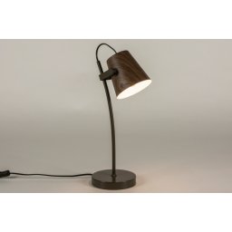 Stolní designová lampa Laventa Wood Look