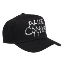 kšiltovka Alice Cooper - Sonic Sliver Dripping Logo - ROCK OFF - ACSSCAP01B