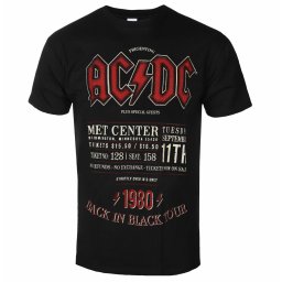 tričko pánské AC/DC - Minnesota - BLACK - ROCK OFF - ACDCTS90MB