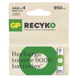 Nabíjecí baterie GP ReCyko 950 AAA (HR03), 4 ks 1032124090