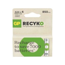 Nabíjecí baterie GP ReCyko 850 AAA (HR03), 4 ks 1032124081