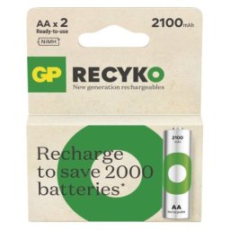 Nabíjecí baterie GP ReCyko 2100 AA (HR6), 2 ks 1032222211