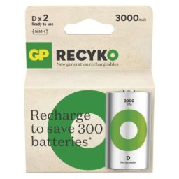 Nabíjecí baterie GP ReCyko 3000 D (HR20), 2 ks 1032422300
