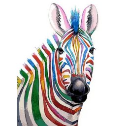 Gaira® Malování podle čísel Zebra M2457