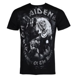 tričko pánské Iron Maiden - Number Of The Beast - ROCK OFF - IMTEE08MB