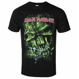 tričko pánské Iron Maiden - Final Frontier Green BL - ROCK OFF - IMTEE120MB