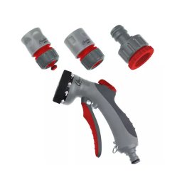 Zavlažovací pistole 8 funkcí TRIGGER CONTROL–4dílná sada 80N211K