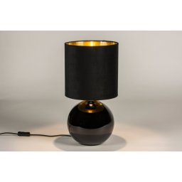 Stolní designová lampa Carminna Black