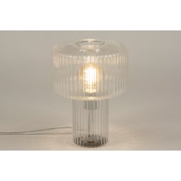 Stolní retro lampa Lisboa Glass