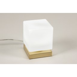 Stolní designová LED lampa Quadrica Gold