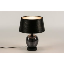 Stolní designová lampa Eleon Nero 38