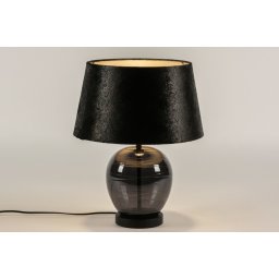 Stolní designová lampa Eleon Nero 50