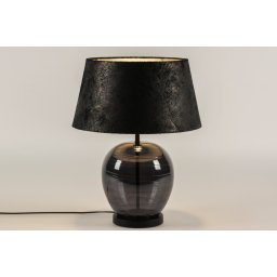 Stolní designová lampa Eleon Nero 58