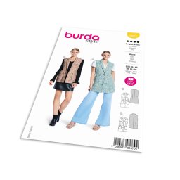 Střih Burda 5827 - Vesta