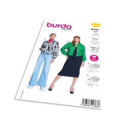 Střih Burda 5846 - Bluzón, lehká bunda
