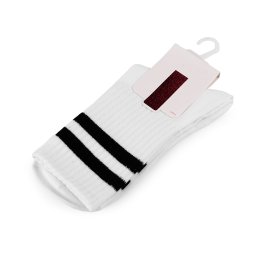 Bavlněné ponožky unisex, barva 1 bílá