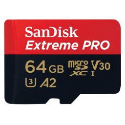 SanDisk Extreme PRO 64GB microSD card