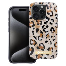 Kryt Forcell F-Protect Mirage MagSafe iPhone 15 Pro Max - Bloom Bush - Wild Panther