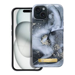 Kryt Forcell F-Protect Mirage MagSafe iPhone 15 Plus - Bloom Bush - Marble Mist