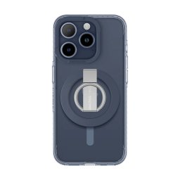 Pouzdro AMAZING THING Titan Pro Mag Grip Ring SET iPhone 15 Pro černé - tmavě modrá