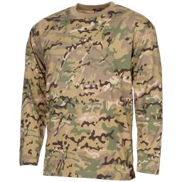 Triko US dlouhý rukáv OPERATION CAMO vel. S