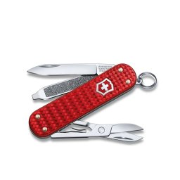 VICTORINOX nůž kapesní CLASSIC SD ALOX PRECIOUS ČERVENÝ