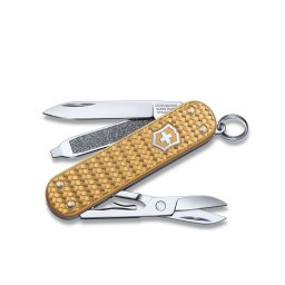 VICTORINOX nůž kapesní CLASSIC SD ALOX PRECIOUS BRASS GOLD