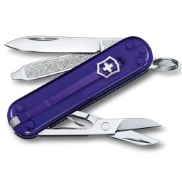 VICTORINOX nůž kapesní CLASSIC SD 58mm transparentní PERSIAN INDIGO