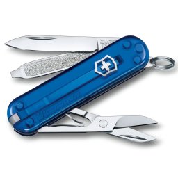 VICTORINOX nůž kapesní CLASSIC SD 58mm transparentní DEEP OCEAN