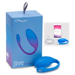 We-Vibe Jive - nabjec, chytr vibran vajko (modr)