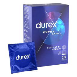 Durex Extra Safe - bezpen kondom (18 ks)