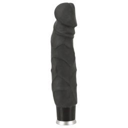 Nature Skin - realistick vibrtor - ern (22cm)