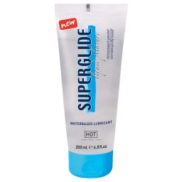 HOT Superglide - lubrikan gel na vodn bzi - 200 ml