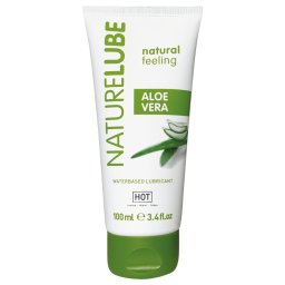 HOT NatureLube Aloe Vera - lubrikant na vodn bzi - aloe vera - 100 ml