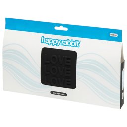 Happyrabbit - pouzdro na erotick pomcky - stedn - ern