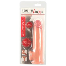 Realistixxx - nvlek na penis s kroukem - prodlouen 19 cm - tlov