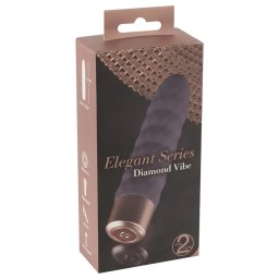 You2Toys - vibrtor s diamantovm vzhledem - dobjec, fialov